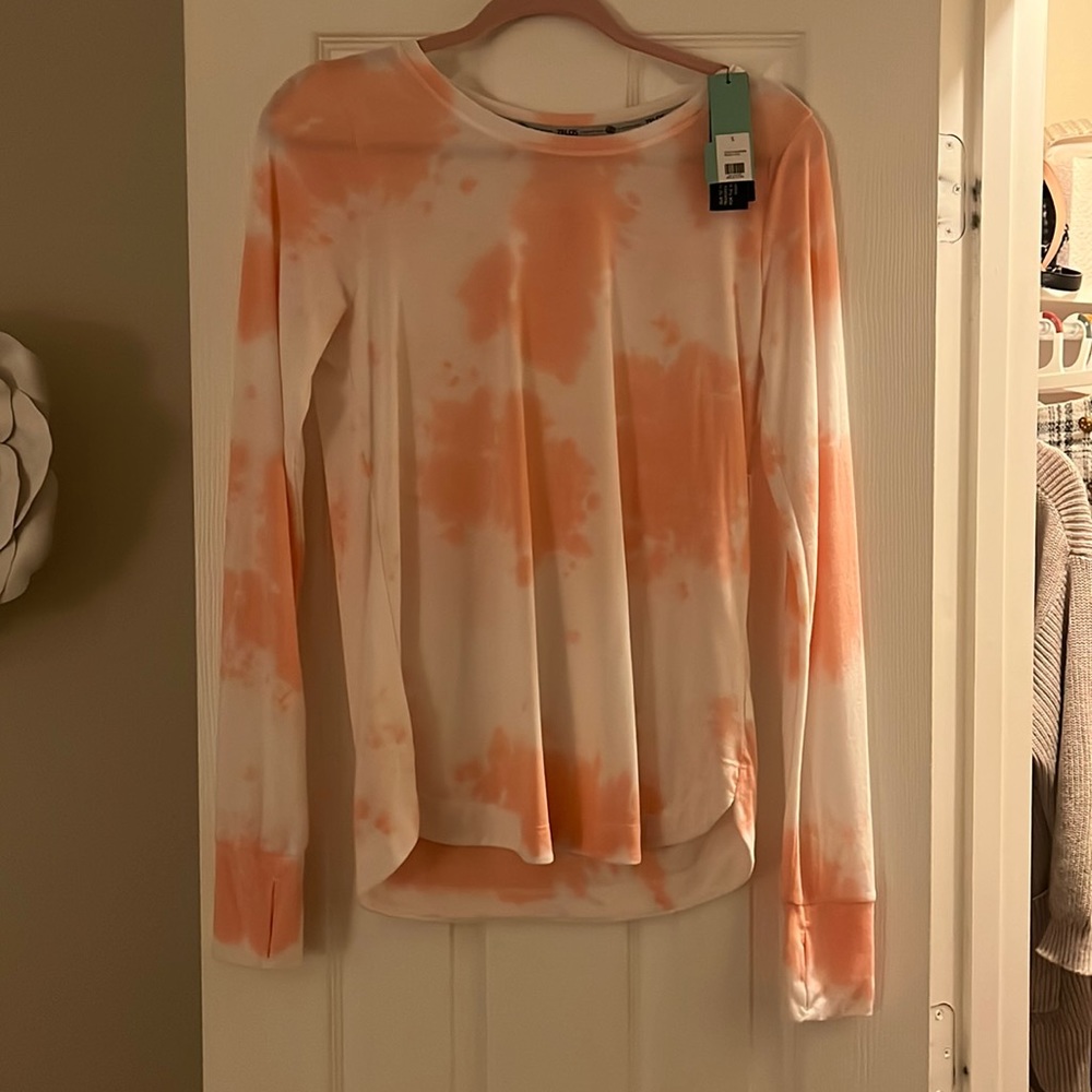 Peach Athletic Wear Top